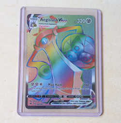 The Pokemon Company Pokemon TCG Aegislash VMAX 190/185 Vivid Voltage Holo ENG - Image 1