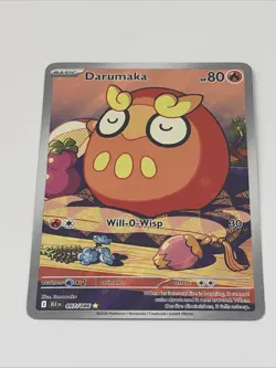 Darumaka 097/086 Pokemon TCG: Scarlet & Violet Black Bolt Illustration Rare SV - Image 2