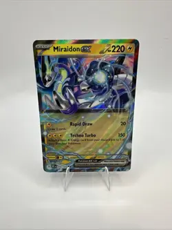 2023 Pokemon Miraidon ex 079/197 Holo Double Rare SV03: Obsidian Flames NM - Image 1