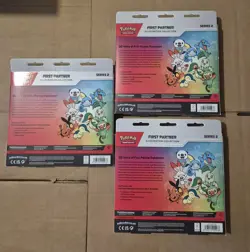 Pokemon First Partner Illustration Collection Series 2 Box X3, New & Sealed, Tcg - Image 2