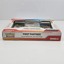Pokemon TCG First Partner Illustration Collection Series 2 Sealed Damaged Box - Image 5