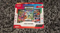 Series 2 Pokemon TCG: First Partner Illustration Collection Box Sealed - Image 1