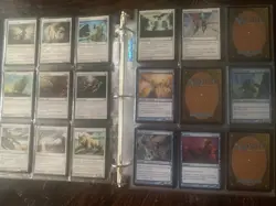 Binder of Magic The Gathering MTG Cards Collectible Card Game 2009 Bulk Lot #6 - Image 4