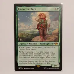 Elanor Gardner MTG LOTR #0286 Foil Rare Legendary Creature Halfling Scout - NM - Image 1