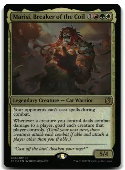 Marisi, Breaker of the Coil FOIL 46 Magic_the_gathering Commander 2019 - Image 1