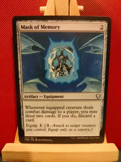 Mask of Memory - Commander Legends - NM - Uncommon - MTG - Image 1