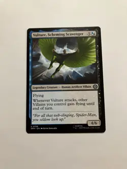 Vulture, Scheming Scavenger - (# 158) - MTG - Marvel’s Spider-Man- Regular- NM - Image 1