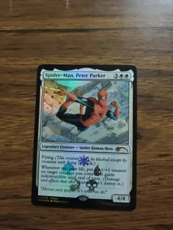 Magic: The Gathering Spider-Man, Peter Parker Promo Foil ENG 0003 - Image 1