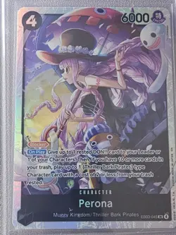 Perona (045) EB-03 EB03-045 Foil SR NM Extra Booster: One Piece Heroines Edition - Image 1