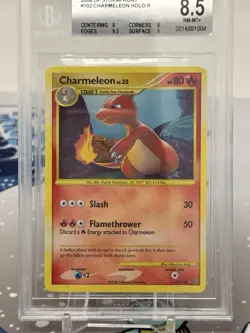 Pokemon Charmeleon Stormfront Holo Secret Rare #102 BGS 8.5 - Image 1