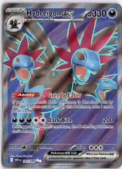 Pokemon Hydreigon ex 161/086 Sv: White Flare Holo NM - Image 1