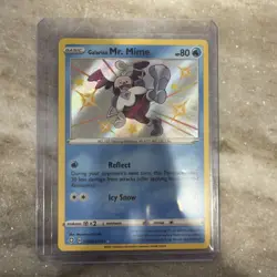 Galarian Mr. Mime SV020/SV122 Shining Fates: Shiny Vault - Pokemon Card - NM - Image 1