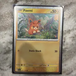 Pawmi 74/193 Paldea Evolved Cosmos Holo Pokemon TCG - Image 1