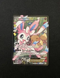 Pokemon TCG Sylveon (eevee) EX Full Art Holo RC32/RC32 Generations 2016 ENG LP - Image 1