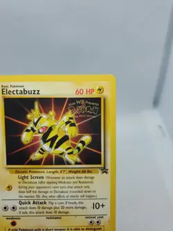 Rare Pokemon Card - Electabuzz WB Stamped Movie Promo WOTC Promo Stamped #2 - Image 3