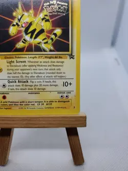 Rare Pokemon Card - Electabuzz WB Stamped Movie Promo WOTC Promo Stamped #2 - Image 4