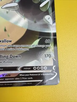 Pokemon Snorlax v Ultra-Rare Holo Card 141/202 Snorlax v 141/202 Rare Holo - Image 4