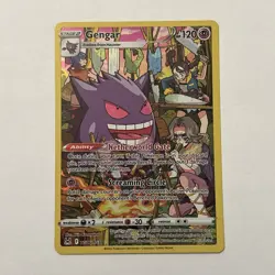 Pokemon Gengar TG06/TG30 Lost Origin Trainer Gallery Ultra Rare Holo English - Image 1