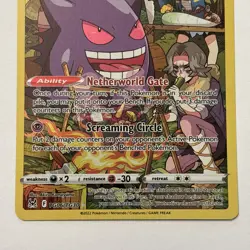 Pokemon Gengar TG06/TG30 Lost Origin Trainer Gallery Ultra Rare Holo English - Image 3