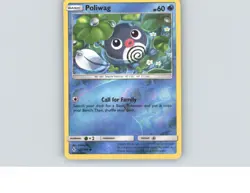 Poliwag 37/214 Common Unbroken Bonds Pokemon Reverse Holo Near Mint - Image 1