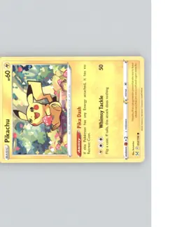 Pikachu 052/196 Common Lost Origin Pokemon Near Mint - Image 1
