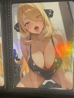 Cynthia-Goddess story pokemon waifu Card - Image 1