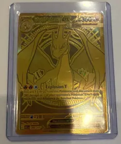 Pokemon Mega Charizard Y EX Gold Full Art 294/217 ASCN Ascended Heroes EN NM - Image 2