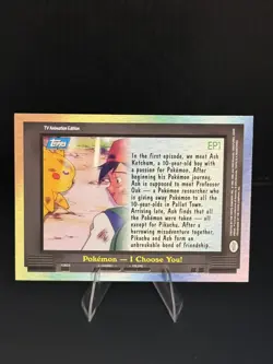 [LP] Pokemon - I Choose You! #EP1 Topps TV Series 2 2000 - Image 2