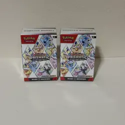 Pokemon Prismatic Evolutions Booster Bundle Lot Of 2 Brand New Factory Sealed - Image 1