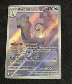 Aurorus 092/088 Illustration Rare Por Holo 170 HP - Image 1