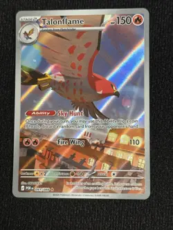 Pokemon Talonflame 091/088 Holo Rare POR EN 2026 - Image 1