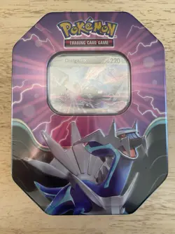 Pokemon TCG Azure Legends Dialga ex Tin 4 Booster Packs Promo Card New Sealed - Image 1