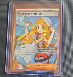 Pokemon Lillies Determination Indonesian SR Holo Full Art ID MA1 171/126 - Image 1