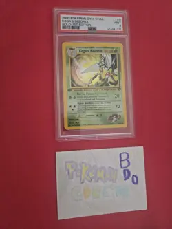 2000 Koga's Beedrill 1st Edition Holo Gym Challenge PSA 9 Pokemon Card - Image 1