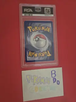 2000 Koga's Beedrill 1st Edition Holo Gym Challenge PSA 9 Pokemon Card - Image 3