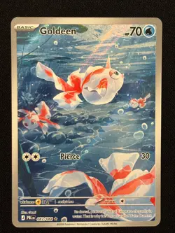 Goldeen 087/084 Illustration Rare ME: Pitch Black Pokemon TCG NM PRERELEASE - Image 1