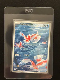 Goldeen 087/084 Illustration Rare ME: Pitch Black Pokemon TCG NM PRERELEASE - Image 3