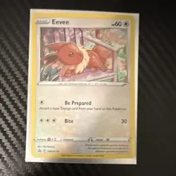 Pokemon TCG Eevee SWSH175 SWSH Sword & Shield Promo Cards Holo 60 HP - Image 1