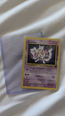 Pokemon TCG Mewtwo (Movie Promo) 03/53 Wotc Promo Regular - Excellent Condition - Image 1