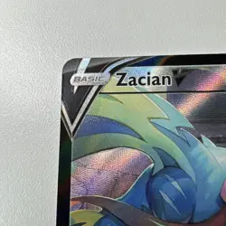 Pokemon TCG Zacian V TG21/TG30 Swsh10: Astral Radiance Trainer Gallery Holo NM - Image 2