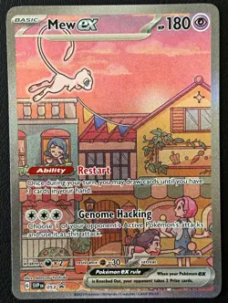 The Pokemon Company Mew ex 053 SV Promo Holo English Basic 180 HP - Image 1