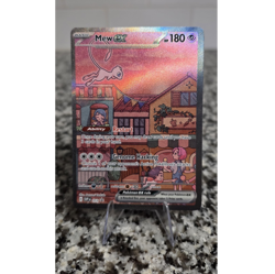 The Pokemon Company Mew EX Promo Full Art Holo Sv: Scarlet & Violet 053 180 HP - Image 1