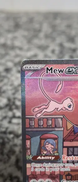 The Pokemon Company Mew EX Promo Full Art Holo Sv: Scarlet & Violet 053 180 HP - Image 2