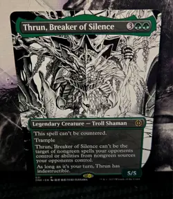 magic the gathering - Thrun, Breaker of Silence - Legendary Creature -Troll Rare - Image 1