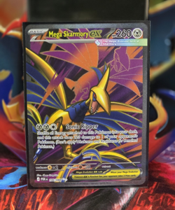 Mega Skarmory EX 106/088 Ultra Rare Holo Pokemon TCG English ME01 260HP - Image 1