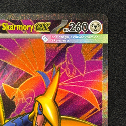 Mega Skarmory EX 106/088 - Ultra Rare - Perfect Order - Pokemon TCG - NM - Image 3