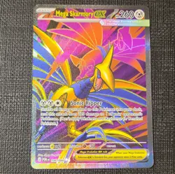 The Pokemon Company Mega Skarmory EX Ultra Rare Holo Eng 260 HP 106/088 - Image 1