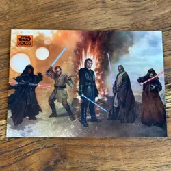 Fall of the Jedi 2025 Topps Star Wars Galaxy Chrome ORANGE 25/25 Card #68 OMEGA - Image 1