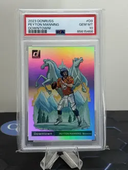 2023 Panini Donruss - Downtown! Peyton Manning #D-9 - Image 1