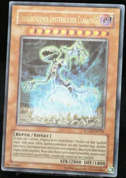 Yu-Gi-Oh! Erdgebundener Unsterbl. Ccarayhua SOVR Ultimate Rare [GD-EX] | DE 2009 - Image 3